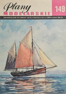 Plany Modelarskie 149 - Żaglowy brytyjski trawler Master Hand LT 1203