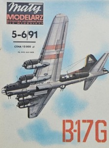 Mały Modelarz (1991) - 05-06/1991 - Boeing B-17G Flying Fortrees