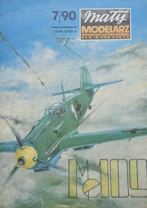 Mały Modelarz (1990) - 07/1990 - Samolot Me-109 E