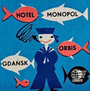 Etykieta Hotel Orbis Monopol Gdańsk