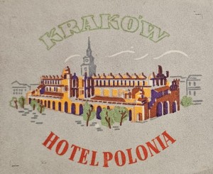 Etykieta Hotel Polonia Kraków