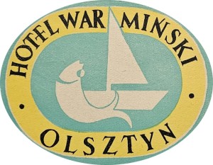 Etykieta Hotel Warmiński Olsztyn