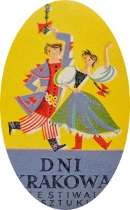 Etykieta Dni Krakowa - Festiwal Sztuki