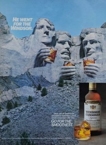 Windsor Canadian - reklama