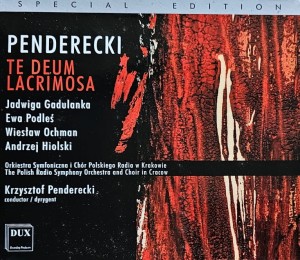 Krzysztof Penderecki - Te Deum - Lacrimosa - CD wyd. 2003