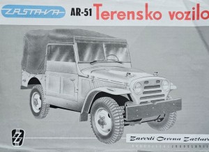 Zastava AR-51 - folder reklamowy, prospekt