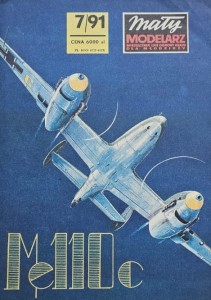 Mały Modelarz (1991) - 07/1991 - Messerschmitt Me-110C