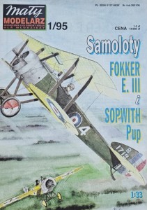 Mały Modelarz (1995) - 01/1995 - Samoloty "Fokker E.III" i "Sopwith Pup"