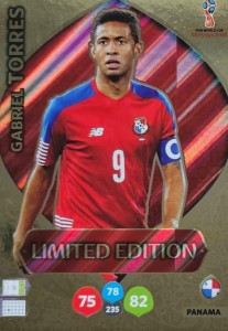 World Cup Russia 2018 - Gabriel Torres - Limited Edition - karta