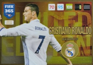 FIFA 365 2017 - Cristiano Ronaldo - Limited Edition - karta