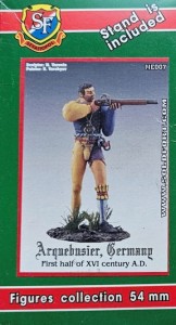 Figurka metalowa - SF - Arquebusier