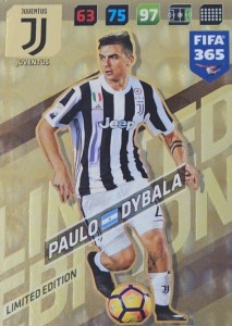 FIFA 365 2018 - Paula Dybala - Limited Edition - karta