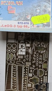 Part S72-070 LaGG-3 typ 66 - DAKo-plast 1:72