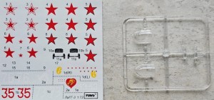 LaGG-3 - kalkomania + osłona kabiny Toko 1:72