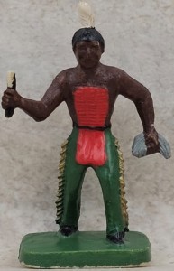 Figurka żołnierzyk z PRL-u 038