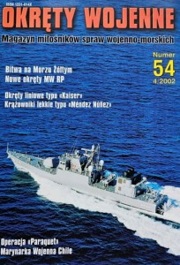 Okręty Wojenne 054 - 4/2002