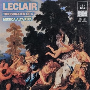 Musica Alta Ripa - Leclair: Trio Sonatas Op. 4 - CD wyd. 1993