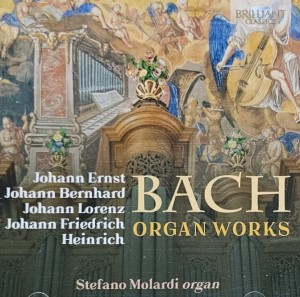 Stefano Molardi - Bach Family - Organ Works - 2CD wyd. 2019