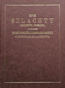 Spis szlachty Królestwa Polskiego - reprint wydania z 1851 roku