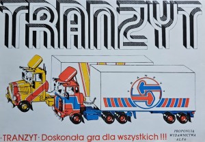 Tranzyt - gra planszowa z PRL-u