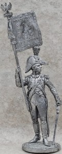 Figurka metalowa - EK Castings NAP-28 - Oficer 6 Pułk Piechoty Polska 1810-1814 (Księstwo Warszawskie)