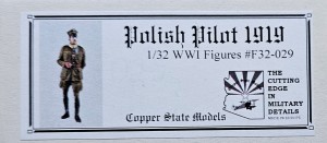 Polski pilot 1919 / F32-029 CSM 1:32