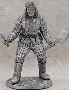 Figurka metalowa - EK Castings WWII-14 - Żołnierz Armii Czerwonej 1941-43 