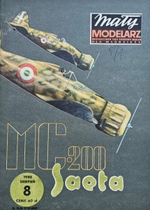 Mały Modelarz (1985) - 08/1985 - Macchi C.200 Saeta