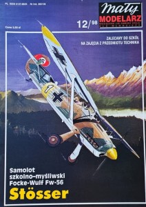 Mały Modelarz (1998) - 12/1998 - Focke-Wulf Fw-56 Stosser
