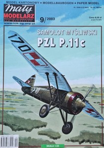 Mały Modelarz (2003) - 09/2003 - Samolot PZL P.11c