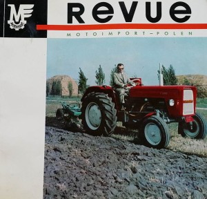 Ursus - folder prospekt Revue