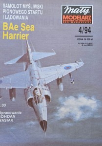 Mały Modelarz (1994) - 04/1994 - Samolot BAe Sea Harrier