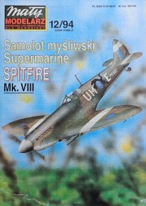 Mały Modelarz (1994) - 12/1994 - Spitfire Mk.VIII