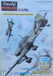 Mały Modelarz (1996) - 04-05/1996 - Samolot Ju-87 G-2