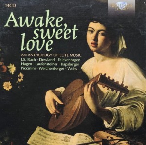 Awake, Sweet Love: An Anthology of Lute Music - 14CD wyd. 2013 - J.S. Bach, Dowland, Falckenhagen, Hagen, Laufensteiner, Kapsberger, Piccinni, Weichenberger, Weiss