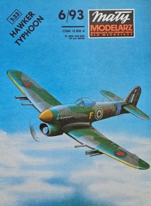 Mały Modelarz (1993) - 06/1993 - Hawker Typhoon