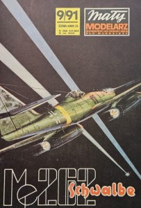 Mały Modelarz (1991) - 09/1991 - Me-262 Schwalbe