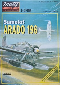 Mały Modelarz (1996) - 01-02/1996 - Samolot Arado 196