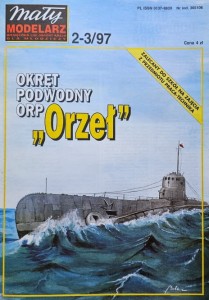 Mały Modelarz (1997) - 02-03/1997 - Okręt podwodny ORP Orzeł