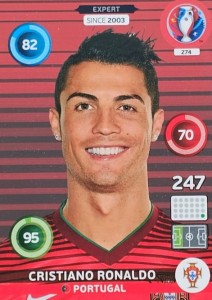 UEFA Euro 2016 - Cristiano Ronaldo - Expert - karta 274