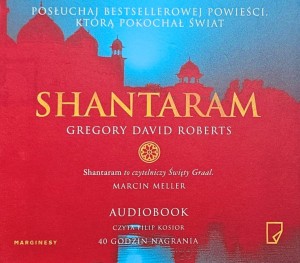 Roberts - Shantaram - czyta Filip Kosior - audiobook 2CD