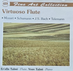 Er'ella Talmi, Yoav Talmi - Mozart, Schuman, J.S. Bach, Teleman: Virtuoso Flute - CD wyd. 1988