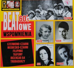 VA - Beatowe wspomnienia 60's - CD wyd. 2017 - Filipinki, Tajfuny, Trubadurzy, Czerwono-Czarni, Niebiesko-Czarni
