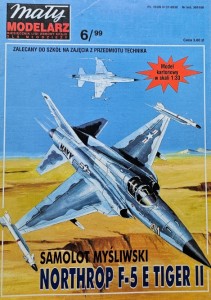 Mały Modelarz (1999) - 06/1999 - Samolot Northrop F-5 E Tiger II