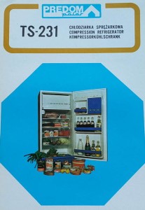 Predom Polar - Chłodziarka TS-231 - folder reklamowy z PRL-u