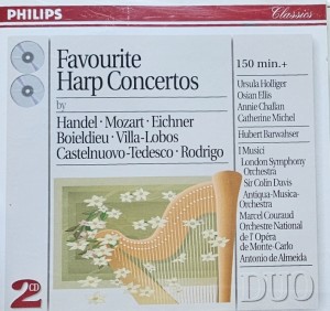 Handel, Mozart, Eichner, Boieldieu, Villa-Lobos, Castelnuovo-Tedesco, Rodrigo - Favourite Harp Concertos - 2CD wyd. 1998