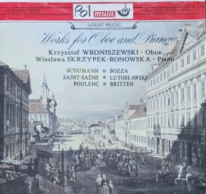 Krzysztof Wroniszewski, Wiesława Skrzypek-Ronowska - Works for Oboe and Piano - CD wyd. 1992