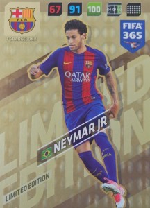 FIFA 365 2018 - Neymar Jr - Limited Edition XL - karta