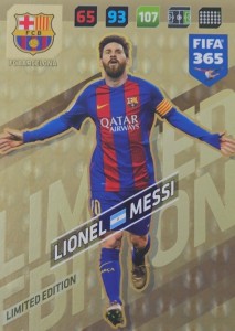 FIFA 365 2018 - Lionel Messi - Limited Edition XL - karta
