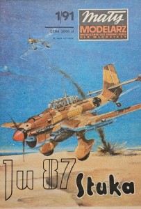 Mały Modelarz (1991) - 01/1991 - Samolot Junkers Ju 87B Stuka